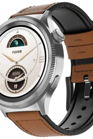 Noise Newly Launched Halo 2 Smart Watch 1st Ever Functional Rotating Dial (Axe-Cut Bezel), 1.43" AMOLED, Stainless Steel Build, Custom Transition