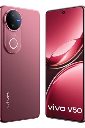 V50 5G (Rose Red, 8GB RAM, 256GB Storage)